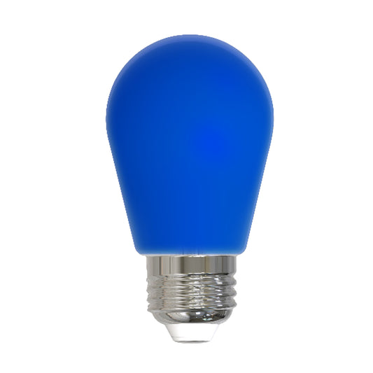 Bulbrite 776154 LED2S14/BLU/FIL/D 2.5W S14 E26 120V Colored BLUE