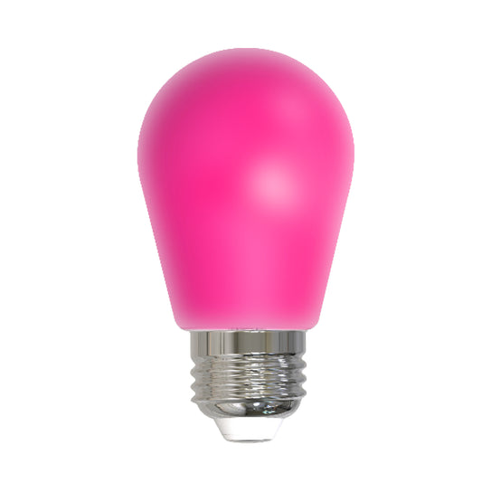 Bulbrite 776155 LED2S14/PNK/FIL/D 2.5W S14 E26 120V Colored PINK