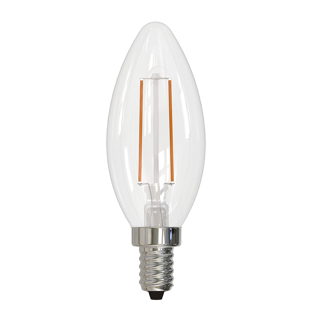 Bulbrite 776205 LED5B11/40K/FIL/D/B/2 5W 120V B11 E12 4000K