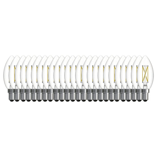 Bulbrite 776235 LED4B11/27K/FIL/D/B/2/25P 4.1W B11 E12 120V 2700K - 25 PACK
