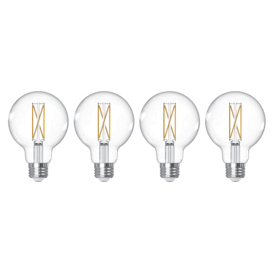 Bulbrite 776239 LED7G25/27K/FIL/D/B/2/4P 7.6W G25 E26 120V 2700K - 4 PACK