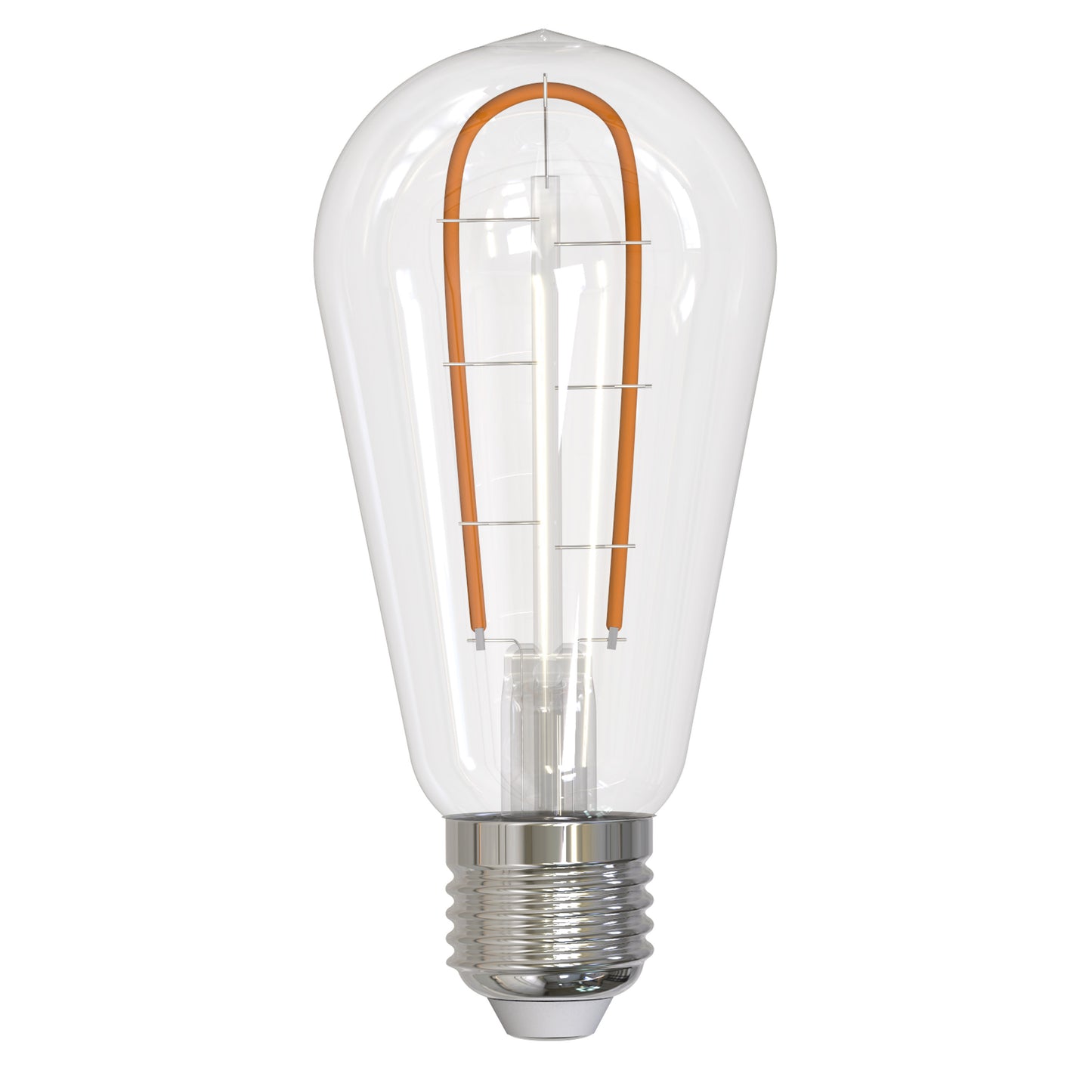 Bulbrite 776515 LED3ST18/21K/FIL-NOS/CURV/HAIRPIN 3W LED ST18 2100K CURVED FILAMENT HAIRPIN
