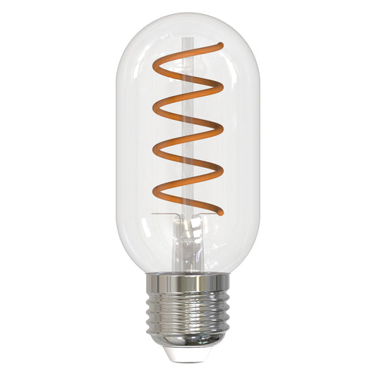 Bulbrite 776518 LED4T14/21K/FIL-NOS/CURV/SPIRAL 4W LED T14 2100K CURVED FILAMENT SPIRAL