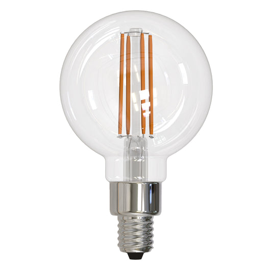 Bulbrite 776743 LED4G16/27K/FIL/4/JA8 4W LED G16 2700K FILAMENT E12  FULLY COMPATIBLE DIMMING JA8