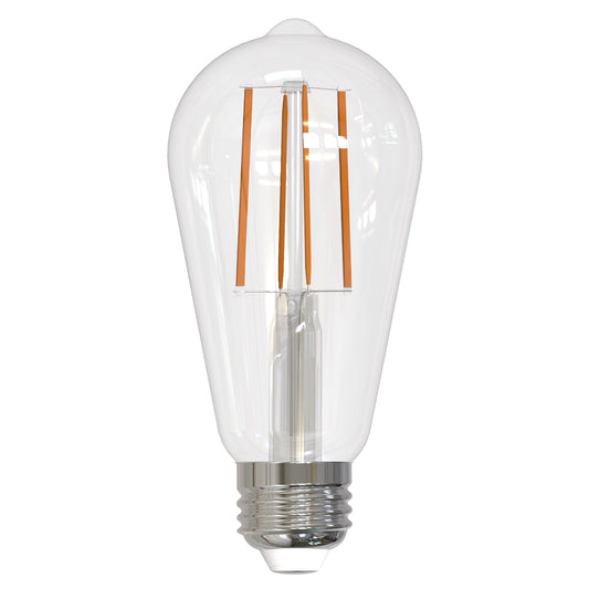 Bulbrite 776745 LED13ST18/27K/FIL/3/JA8 13W LED ST18 2700K FILAMENT CLEAR E26 FULLY COMPATIBLE DIMMING