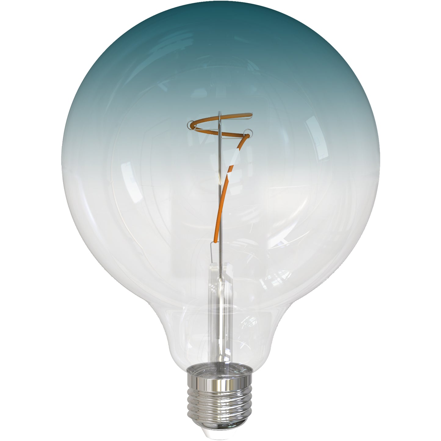 Bulbrite 776998 LED4G40/30K/FIL/GRAD/BLU 4W  G40 E26 120V 3000K BLUE Dimmable