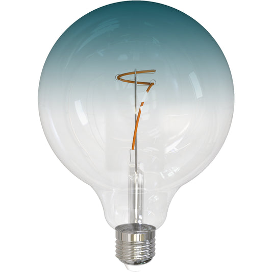 Bulbrite 776998 LED4G40/30K/FIL/GRAD/BLU 4W  G40 E26 120V 3000K BLUE Dimmable