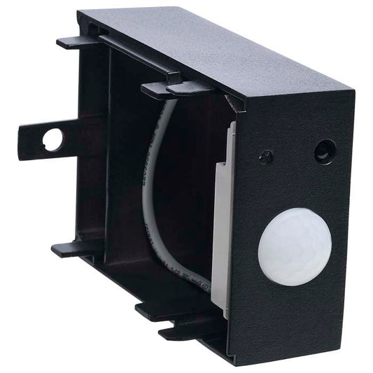 Satco 86-233 PIR SENSOR LINEAR CONNECTABLE Momentum PIR Sensor for LED Connectable Linear Strip Fixtures End Mount Black Finish