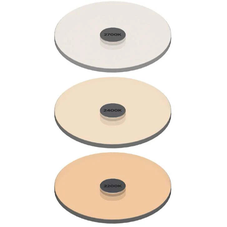 Soraa AC-E-CC-0003-00-S1 SNAP 4 inch 3/4 CTO color filter discs for warm conversion from 3000K to 2200K