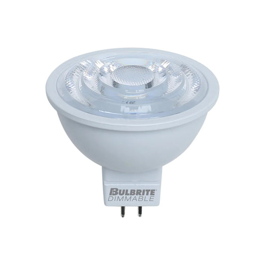 Bulbrite 771085 LED6MR16FL40/50/927/J/D/5 6W LED MR16 2700K FLOOD DIMMABLE 90CRI 12V