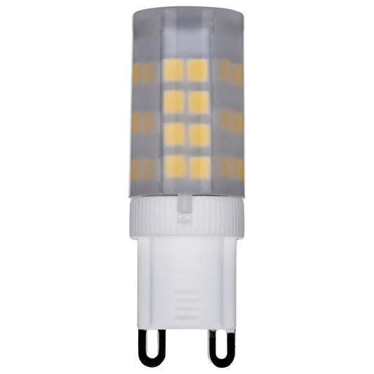 Satco S11232 3.5 Watt JCD LED Frost 3000K G9 Base 120 Volt