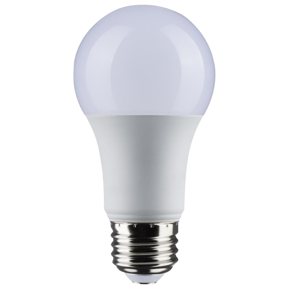 Satco S11458 10.5 Watt A19 LED Dimmable Agriculture Bulb 2700K 120 Volt