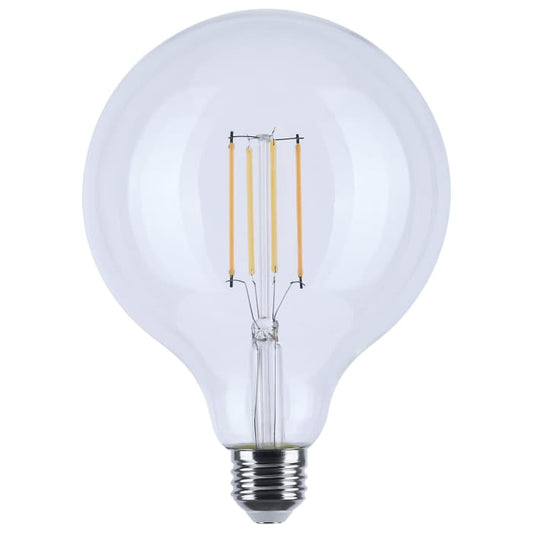 Satco S12155 8G40L/930WD/E26/GCYS 8 Watt LED G40 3000K-2000K Warm Dimming Medium Base Clear Finish