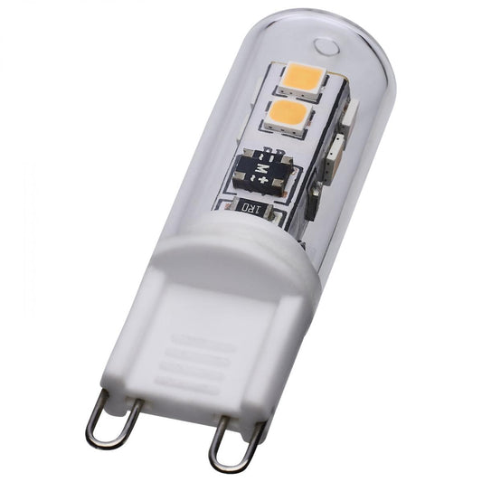 Satco S12328 2 Watt T4 LED Clear Finish G9 Base 3000K 120 Volt