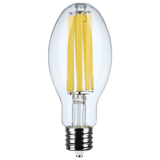 Satco S13189 34 Watt LED HID Replacement ED28 4000K Extended Mogul Base Clear 120-277 Range Voltage