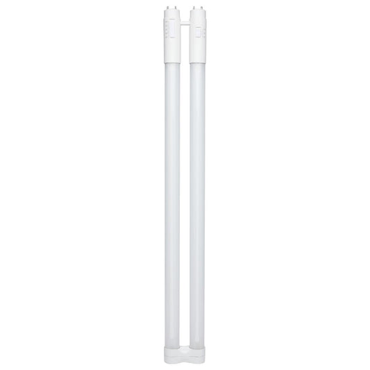 Satco S18414 11.5/13/15 Wattage Selectable T8 U-Bend LED 30K/35K/40K/50K/65K CCT Selectable 1-Inch Frost Finish 120-277 Range Voltage