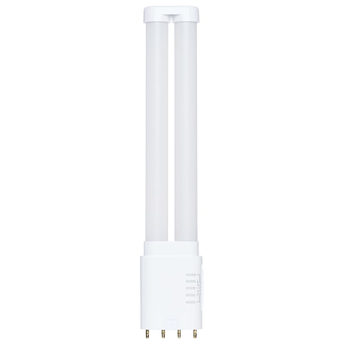 Satco S18417 10PLL/LED/5CCT/AB 10 Watt PLL LED 2G11 Base 30K/35K/40K/50K/65K CCT Selectable Type A/B 120-277 Volt