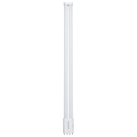 Satco S18423 20 Watt PLL LED 2G11 Base 30K/35K/40K/50K/65K CCT Selectable Ballast Bypass 120-277 Volt