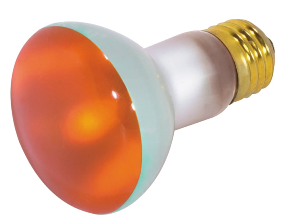 Satco S3203 50R20/A 50W R20 STD AMBER