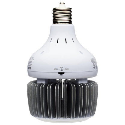 Replacement for Satco S23113 80 Watt - LED HID Replacement; 5000K; Mogul extended base; Type B Ballast Bypass; 120-277 Volt; Dimmable - NOW S33113