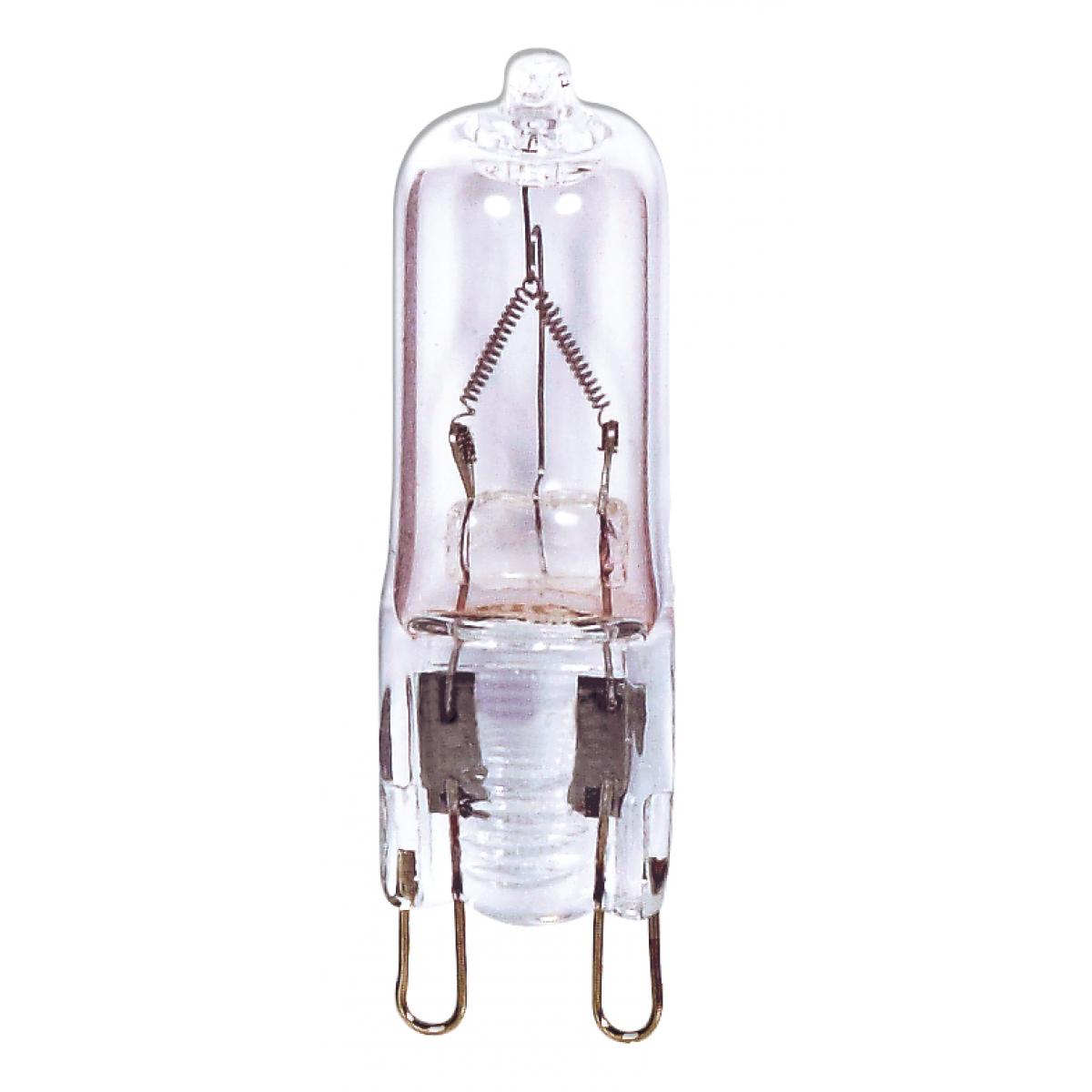 Plusrite 3419 JCD75/CL/G9 75W G9 120V JCD Looped Pin Halogen