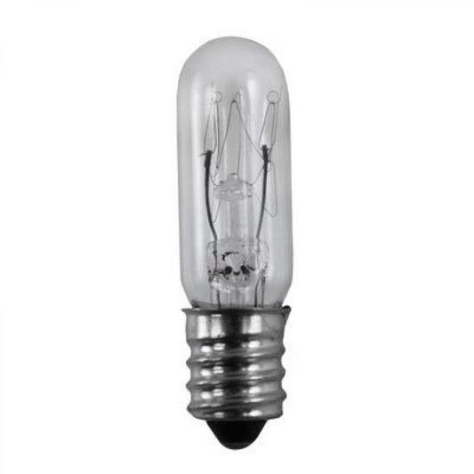 Satco S3913 15T4 1/2/C 15W Clear Candelabra Base