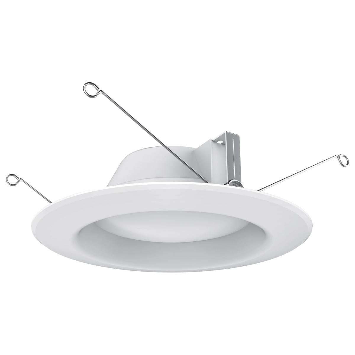 Satco S39314 7.2 Watt LED Downlight Retrofit 5-6 Inches 4000K 120 Volt White Finish