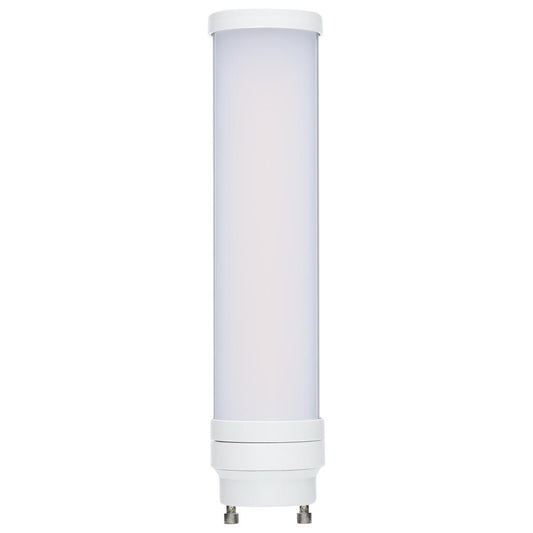 Satco S8750 8W/LED/CFL/5CCT/GU24 8 Watt LED PL GU24 27K/30K/35K/40K/50K CCT Selectable Ballast Bypass 120-277 Volt