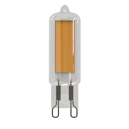 Replacement for Satco S29548 4 Watt JCD LED 3000K G9 base 120-130 Volt - NOW 0.15" LONGER