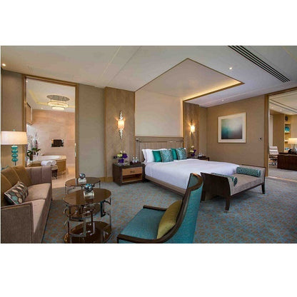 Hotel room lighting using Soraa BRILLIANT PAR30 Short Neck 25 degree 2700K LED lamps