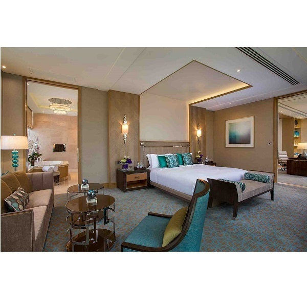 Hotel room lighting using Soraa BRILLIANT PAR30 Short Neck 9 degree 3000K LED lamps