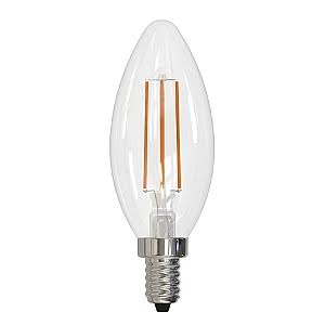 Bulbrite 776612 LED4G16/27K/FIL/M/3 4W LED G16 2700K FILAMENT E12 MILKY
