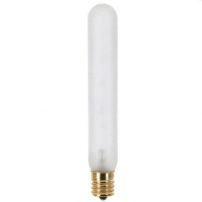 Satco S3225 40T6 1/2N/F 40W Frost T6.5 E17 130V