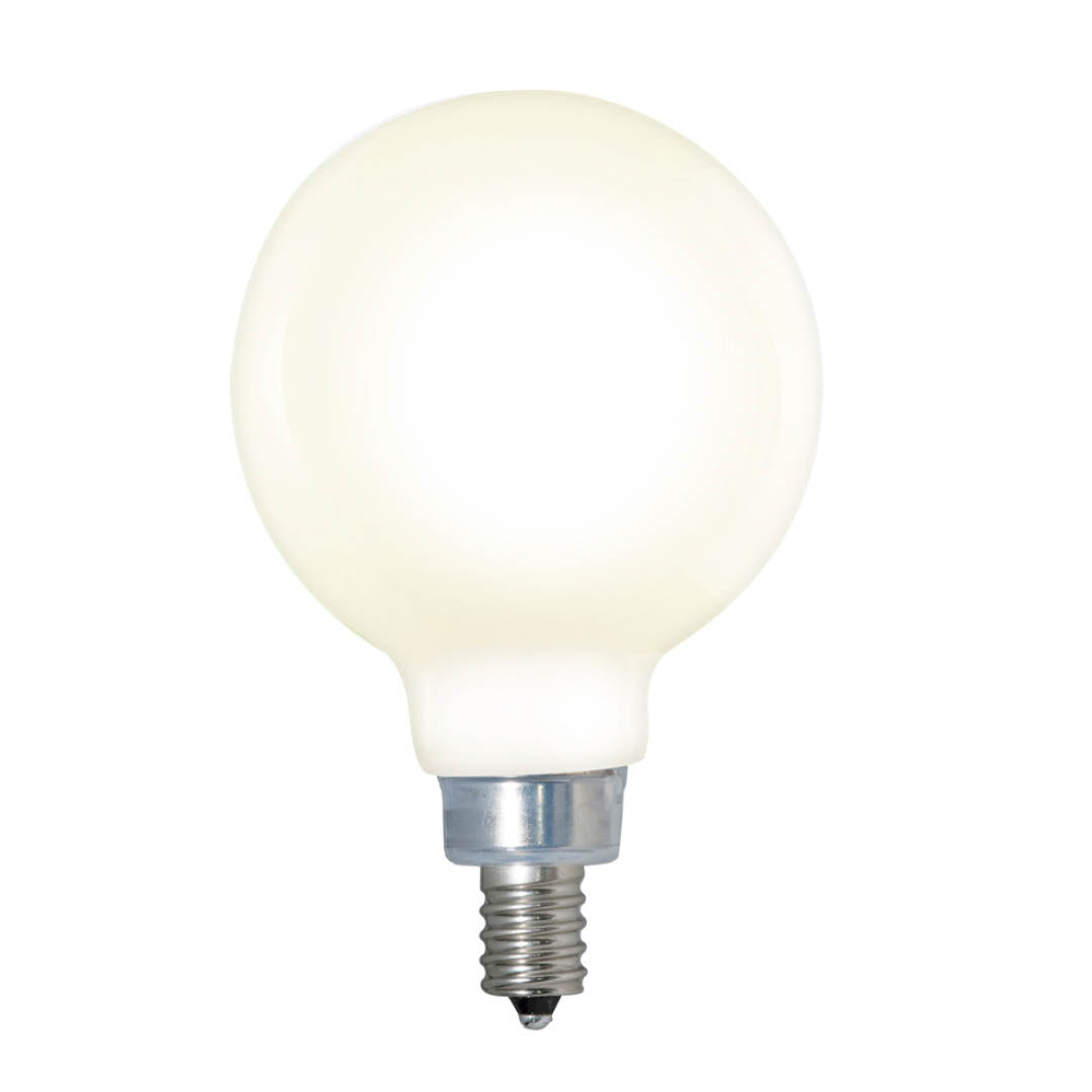 Bulbrite 776612 LED4G16/27K/FIL/M/3 4W LED G16 2700K FILAMENT E12 MILKY