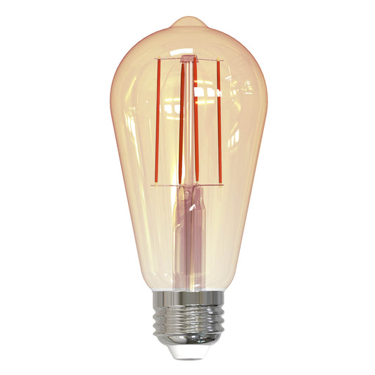 Bulbrite 776801 LED5ST18/22K/FIL-NOS/3 5W LED ST18 2200K FILAMENT NOSTALGIC FULLY COMPATIBLE DIMMING