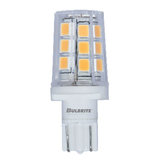 Bulbrite 770594 LED2WEDGE/27K/12 2.5W LED WEDGE CLEAR 2700K 12V