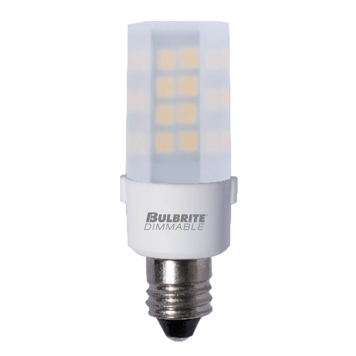 Bulbrite 770596 LED4E12/27K/120/F/D 4.5W LED E12 FROST 2700K 120V DIMMABLE