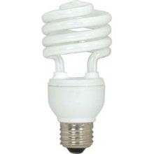 Satco S7236 20 Watt T2 Ultra Mini Spiral Lamps CFL Bulb