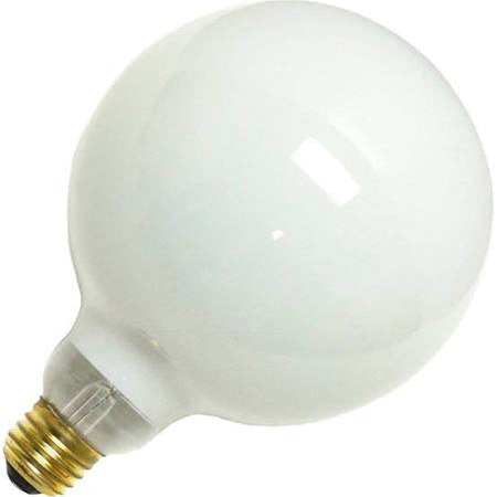 Replacement for Halco 5204 G40WH60 60W G40 Incandescent GLOBE WHITE MED 130V - NOW SATCO