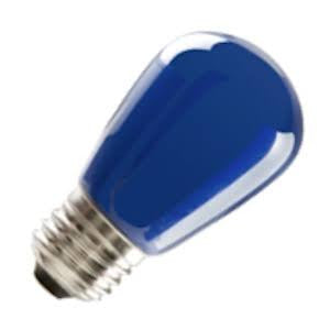 Halco 80518 S14BLU1C/LED Sign Scoreboard LED Light Bulb BLUE