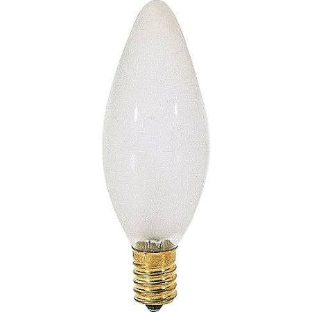 Replacement for Satco A3687 60 Watt Incandescent Candelabra B10 Frost Straight Tip - NOW LED S21278