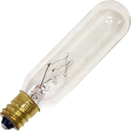 Replacement for Eiko 81134 15T6C-120V 15W T-6 Candelabra Base Incandescent