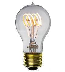 Bulbrite 776509 LED4A19/22K/FIL-NOS/CURV/VICTOR 4W A19 NOSTALGIC VICTORIAN