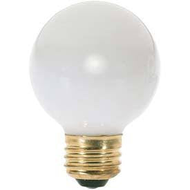 Replacement for Satco S3842 40G16/WH/E26/120V 40W 120V Globe Incandescent G16.5 Gloss White E26 Base - NOW LED S21218