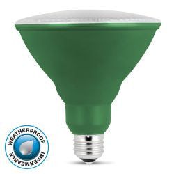 Feit PAR38/G/LEDG5 8W Green 120-Volt LED (UPDATED PAR38/G/10KLED/BX)