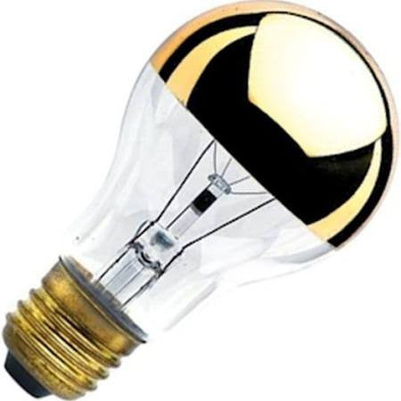 Bulbrite 712416 60A19HG Half Gold A19 Bulb
