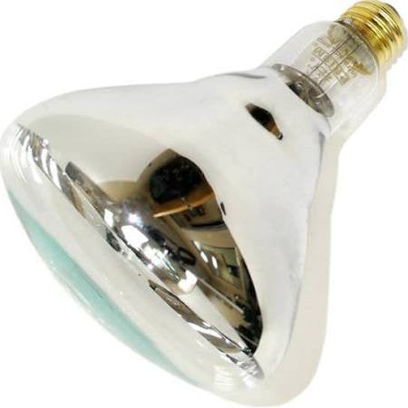 Halco 204035 BR40CL125 Clear Infrared Heat Lamp 120 Volt
