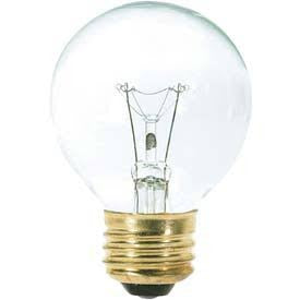 Replacement for Satco S3888 40G18.5/CL/E26/120V 40W 120V Incandescent Globe G18.5 Clear E26 - NOW LED S21215 SMALLER