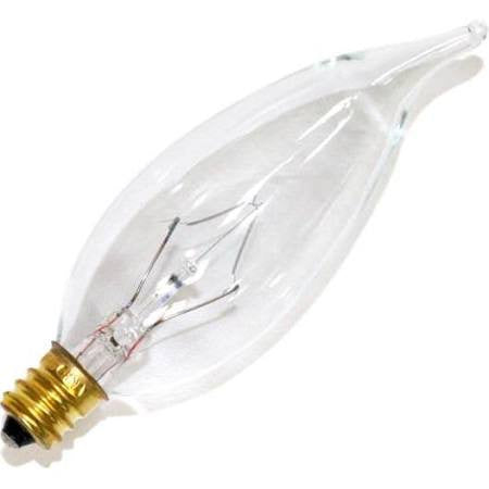 Halco 2001 CFC15 15W FLAME CLEAR CAND 130V