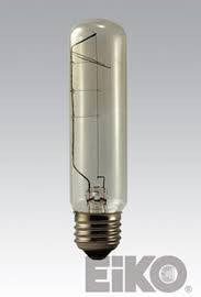 Eiko 43042 40T10-130V Picture Light Bulb 40 Watt Clear